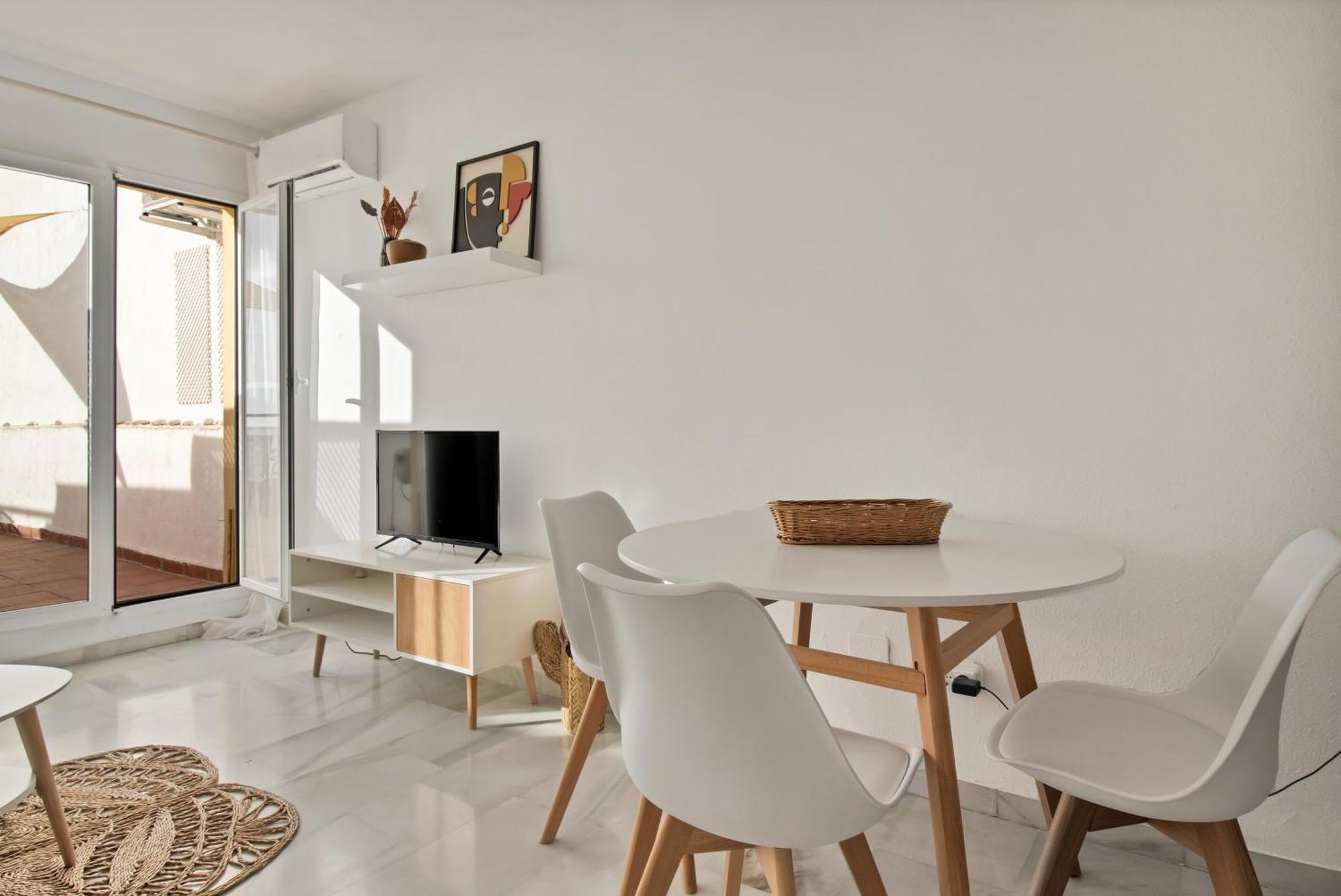 Duplex Estilo Boho Con Increible Terraza Y Vistas Al Mar En Estepona - Las Abejeras 609 Apartment Luaran gambar