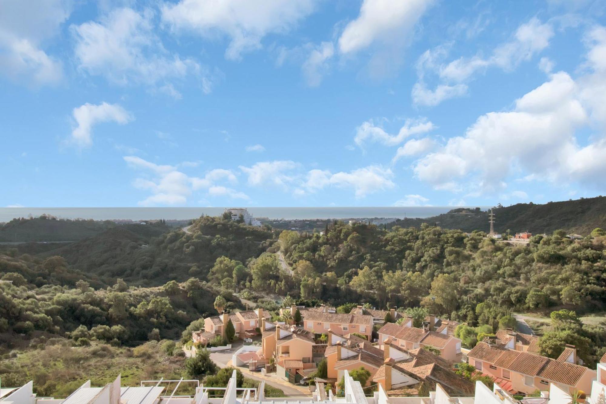 Duplex Estilo Boho Con Increible Terraza Y Vistas Al Mar En Estepona - Las Abejeras 609 Apartment Luaran gambar